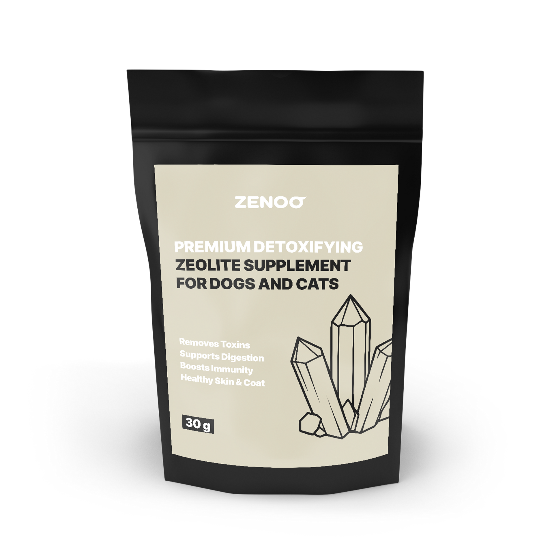 Detoxifying Zeolite Supplement Dogs Cats